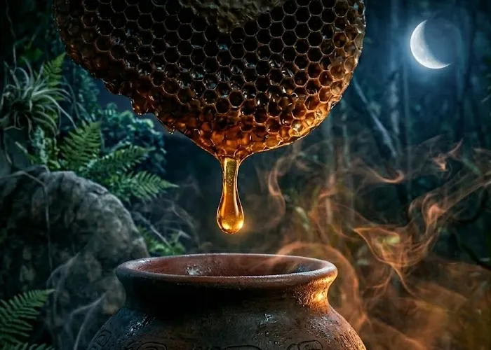 Selva maya nocturna